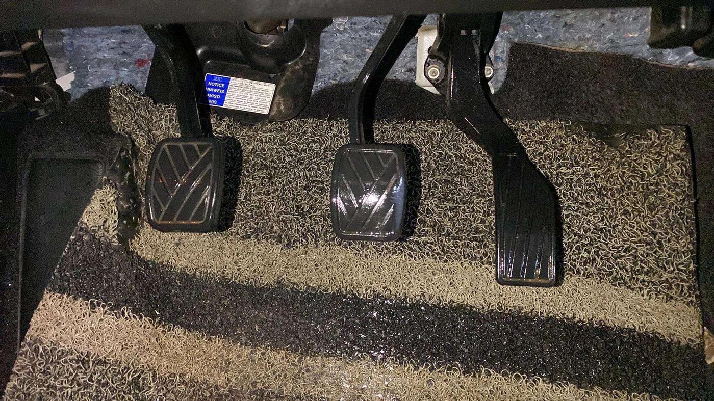 2021 Maruti Vitara Brezza ZXI, Petrol, Manual, 58,645 km, Pedals