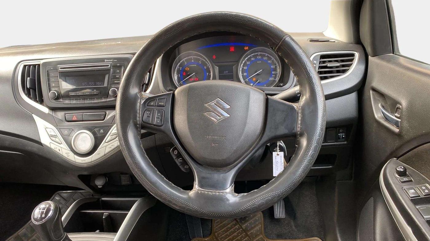 2018 Maruti Baleno DELTA PETROL 1.2, Petrol, Manual, 32,851 km, Steering Wheel Close Up