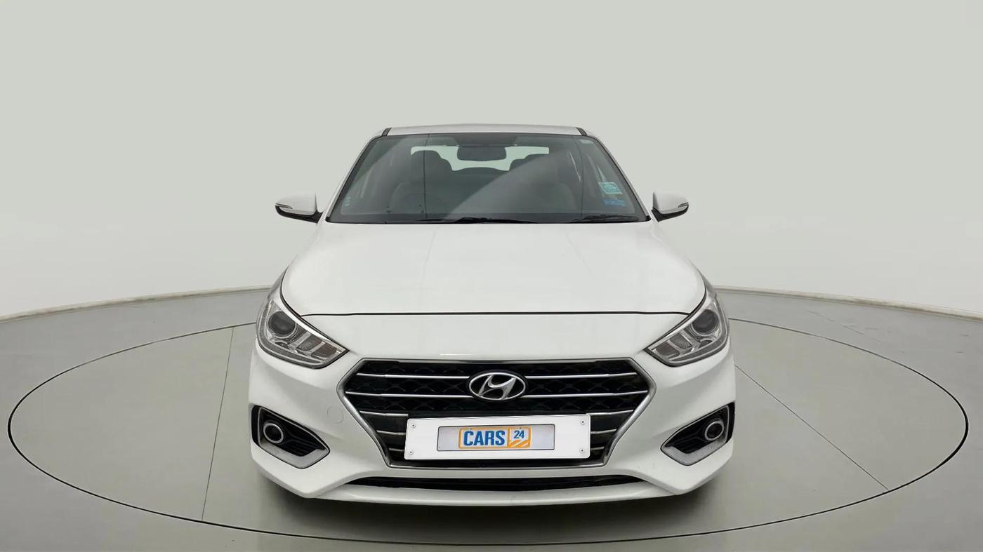 2019 Hyundai Verna 1.6 VTVT SX (O) AT, Petrol, Automatic, 65,916 km, Front