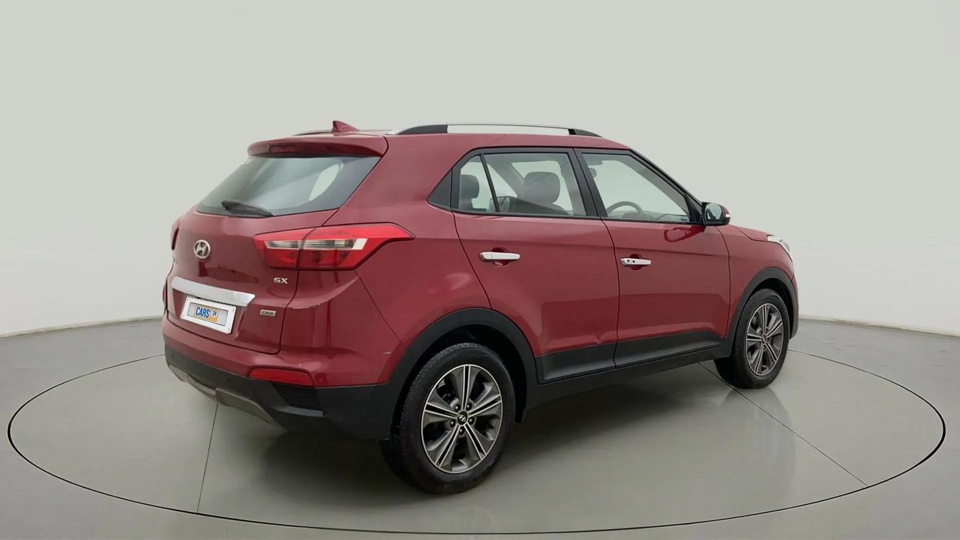 2016 Hyundai Creta SX 1.6 DIESEL, Diesel, Manual, 51,205 km, Right Back Diagonal