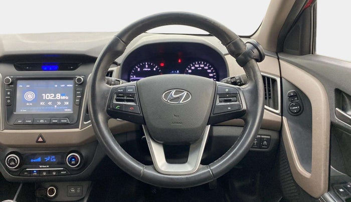 2016 Hyundai Creta SX 1.6 DIESEL, Diesel, Manual, 51,205 km, Steering Wheel Close Up