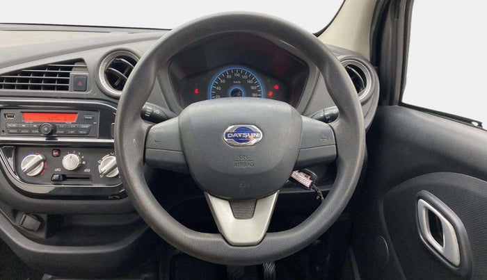 2019 Datsun Redi Go S 1.0 AMT, Petrol, Automatic, 39,223 km, Steering Wheel Close Up