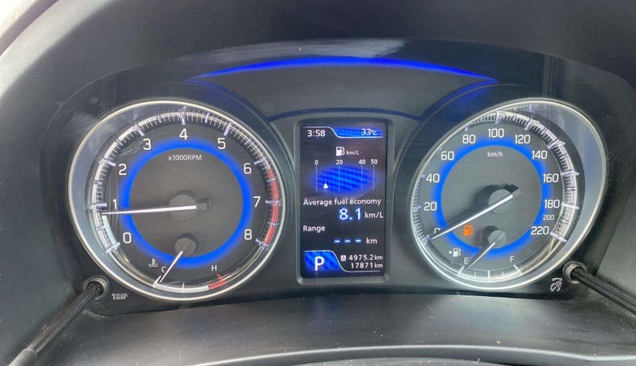 2019 Maruti Baleno ALPHA CVT PETROL 1.2, Petrol, Automatic, 17,965 km, Odometer Image