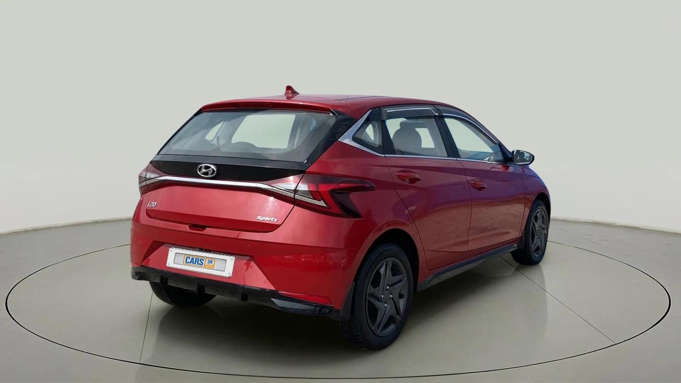 2023 Hyundai NEW I20 SPORTZ 1.2 MT, Petrol, Manual, 22,954 km, Right Back Diagonal