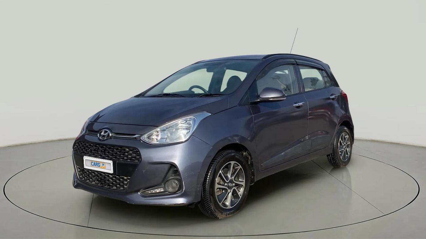 2017 Hyundai Grand i10 ASTA 1.2 KAPPA VTVT, Petrol, Manual, 30,010 km, Left Front Diagonal