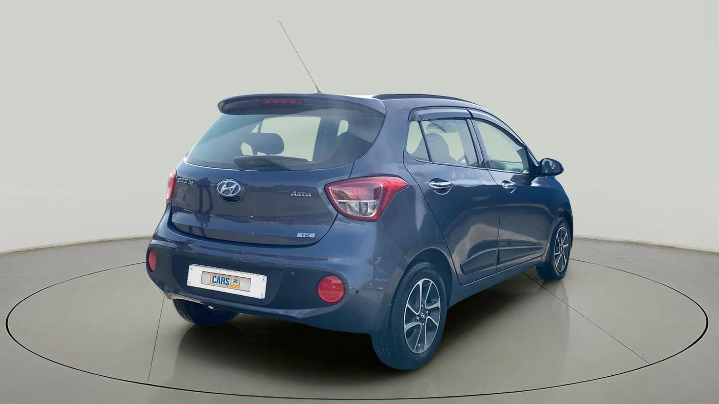2017 Hyundai Grand i10 ASTA 1.2 KAPPA VTVT, Petrol, Manual, 30,010 km, Right Back Diagonal