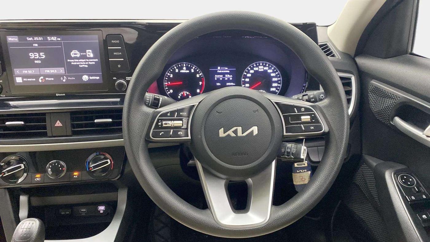 2021 KIA SELTOS HTK 1.5 PETROL, Petrol, Manual, 24,661 km, Steering Wheel Close Up