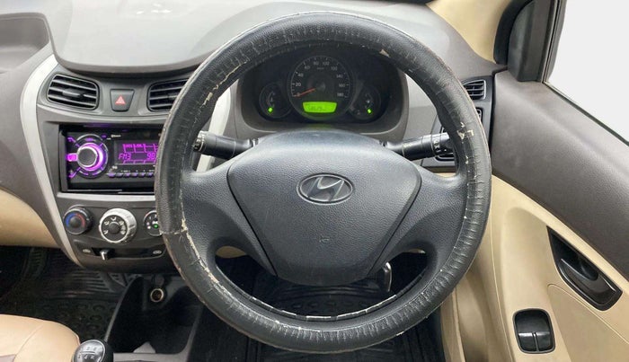 2015 Hyundai Eon ERA +, Petrol, Manual, 58,747 km, Steering Wheel Close Up