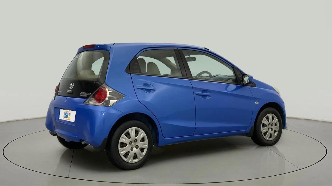 2013 Honda Brio S MT, Petrol, Manual, 78,898 km, Right Back Diagonal