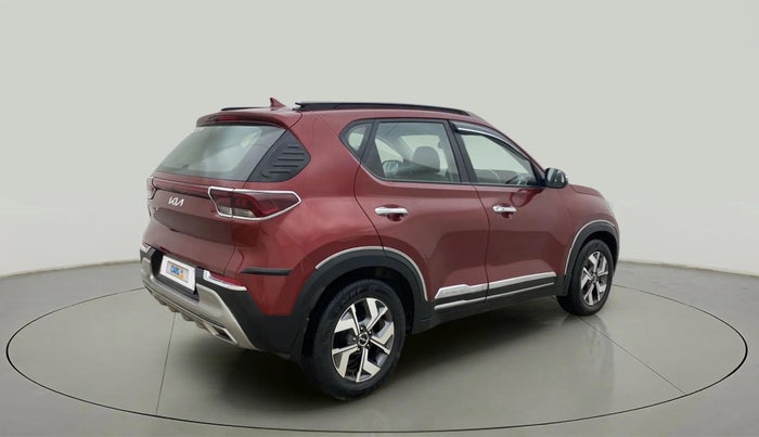 2021 KIA SONET HTX 1.5 AT, Diesel, Automatic, 79,570 km, Right Back Diagonal