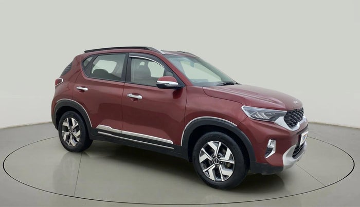 2021 KIA SONET HTX 1.5 AT, Diesel, Automatic, 79,570 km, Right Front Diagonal