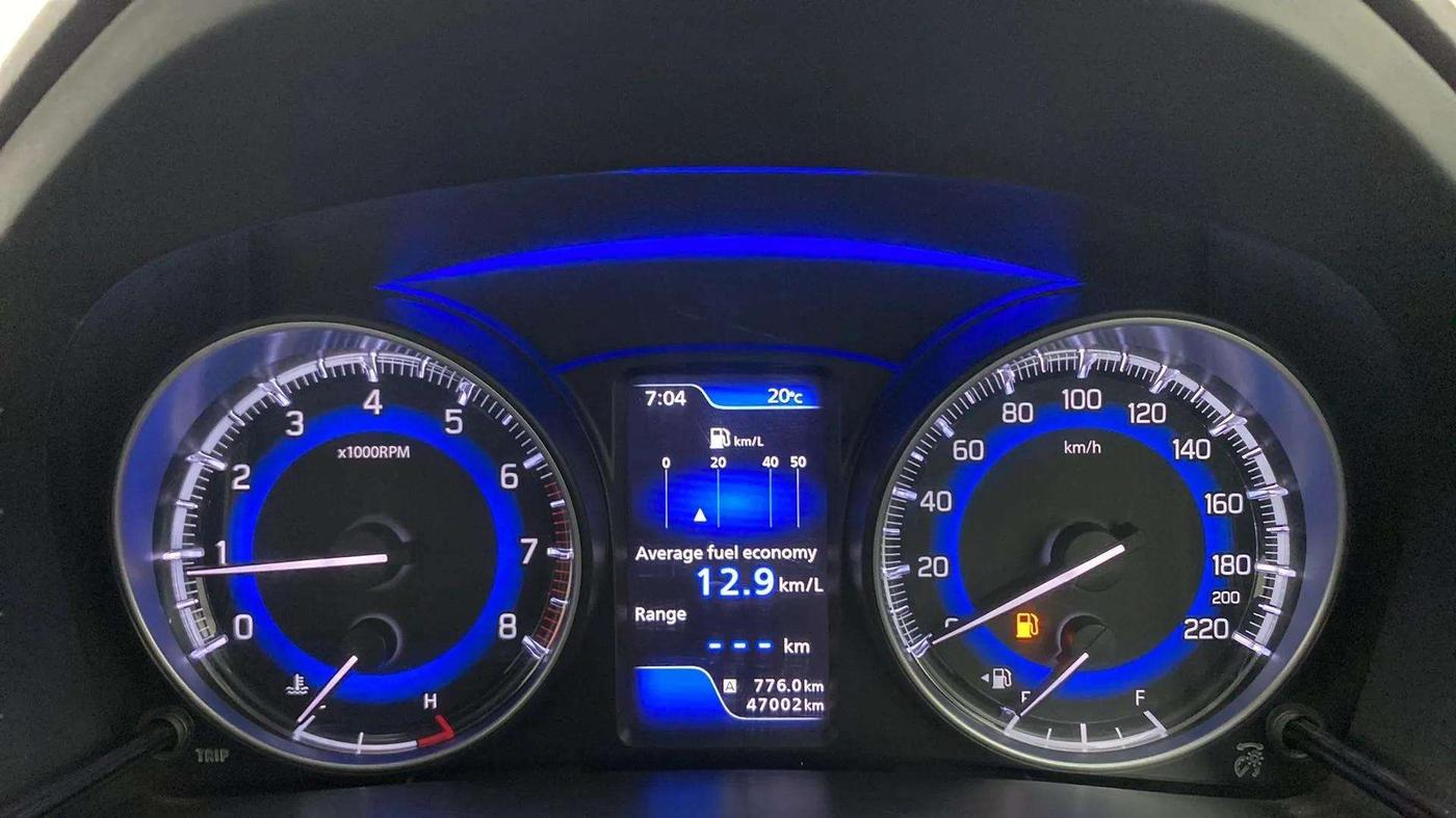 2020 Toyota Glanza V, Petrol, Manual, 47,002 km, Odometer Image