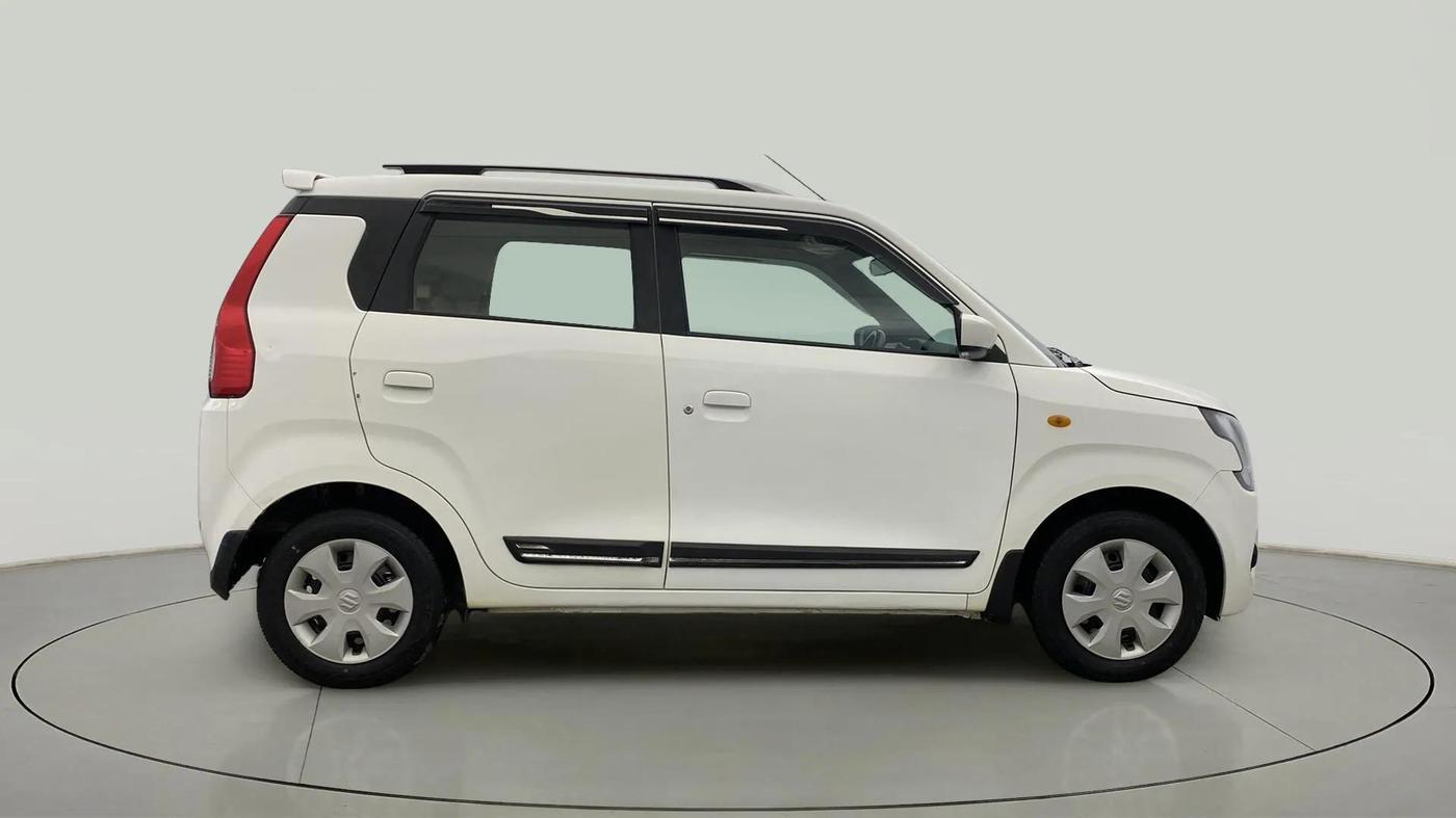 2019 Maruti New Wagon-R VXI 1.2, Petrol, Manual, 37,633 km, Right Side View