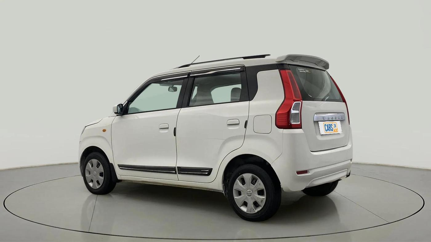 2019 Maruti New Wagon-R VXI 1.2, Petrol, Manual, 37,633 km, Left Back Diagonal