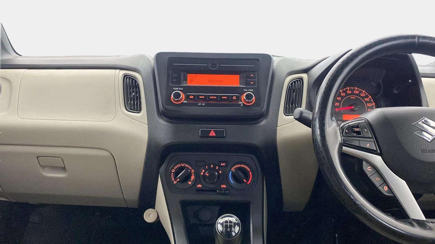 2019 Maruti New Wagon-R VXI 1.2, Petrol, Manual, 37,633 km, Air Conditioner
