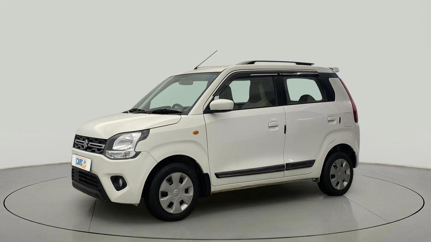 2019 Maruti New Wagon-R VXI 1.2, Petrol, Manual, 37,633 km, Left Front Diagonal