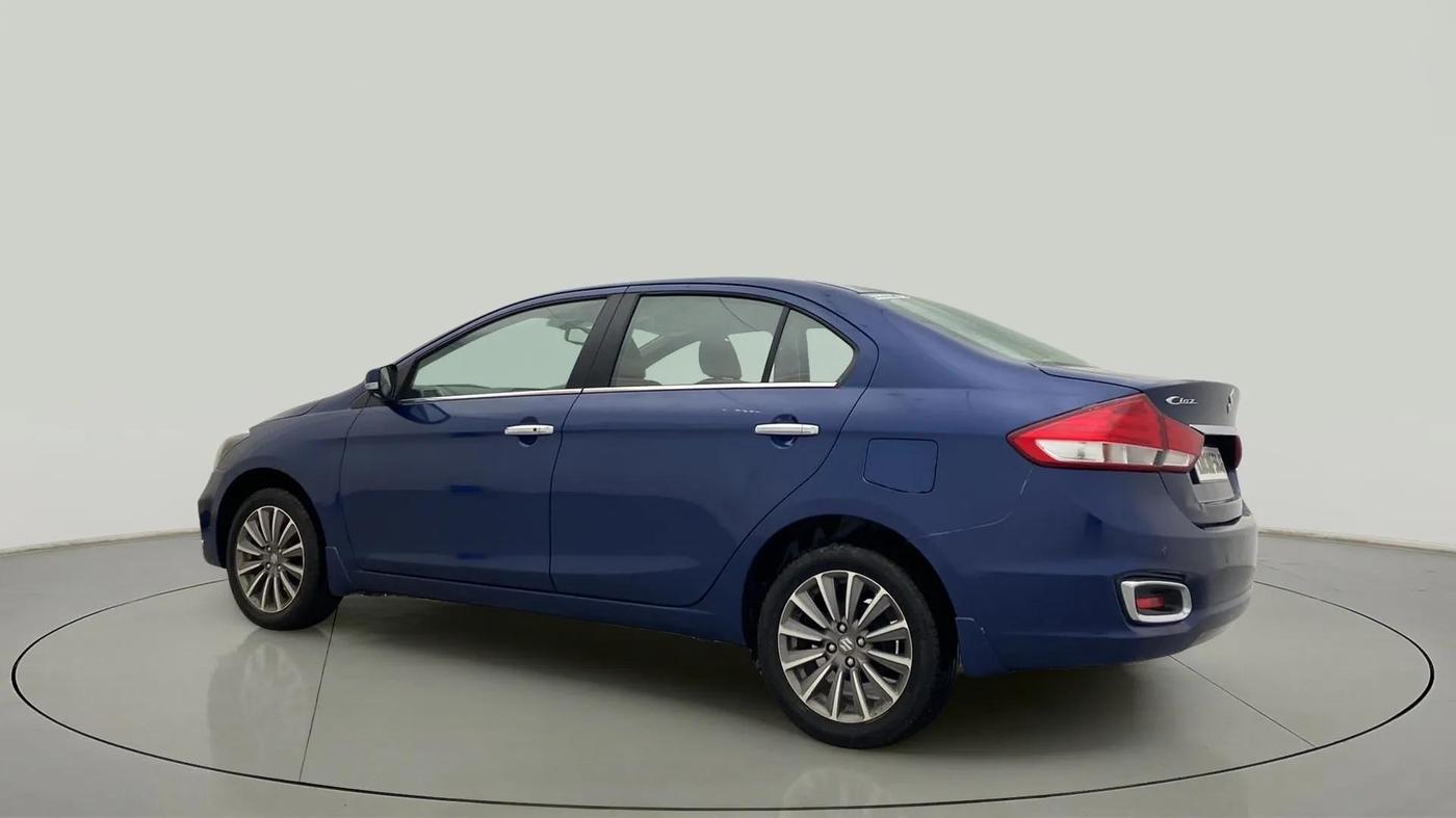 2019 Maruti Ciaz ALPHA  AT 1.5 SHVS PETROL, Petrol, Automatic, 11,218 km, Left Back Diagonal