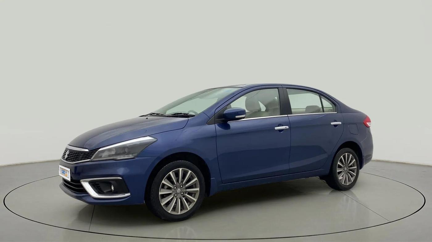 2019 Maruti Ciaz ALPHA  AT 1.5 SHVS PETROL, Petrol, Automatic, 11,218 km, Left Front Diagonal