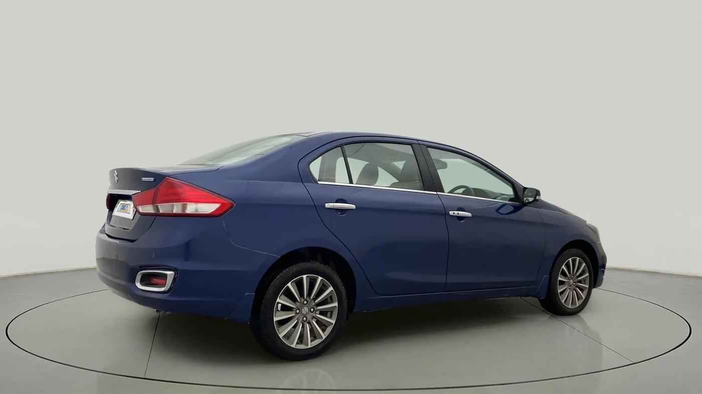 2019 Maruti Ciaz ALPHA  AT 1.5 SHVS PETROL, Petrol, Automatic, 11,218 km, Right Back Diagonal