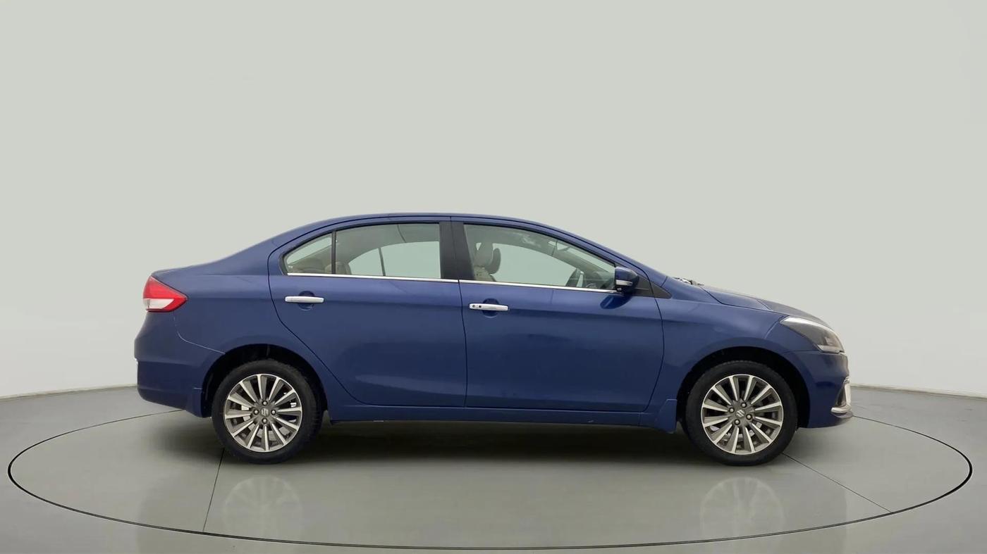 2019 Maruti Ciaz ALPHA  AT 1.5 SHVS PETROL, Petrol, Automatic, 11,218 km, Right Side View