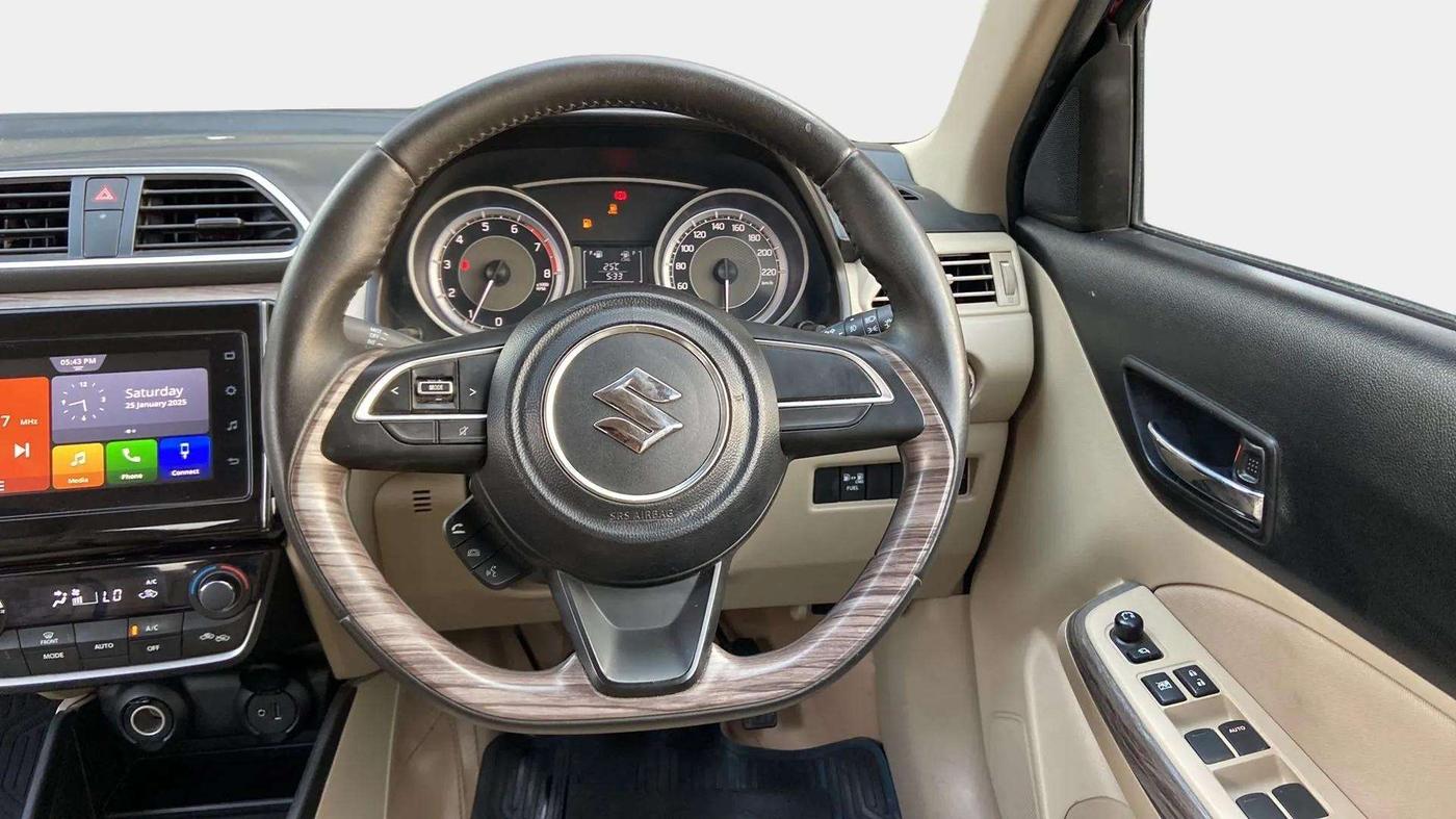 2022 Maruti Dzire ZXI CNG, CNG, Manual, 73,454 km, Steering Wheel Close Up
