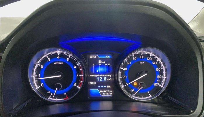 2021 Maruti Baleno ZETA PETROL 1.2, Petrol, Manual, 43,629 km, Odometer Image