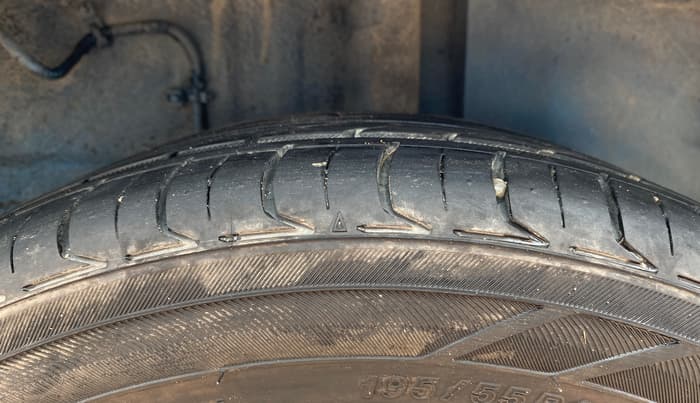 2021 Tata ALTROZ XZ PLUS I-TURBO PETROL, Petrol, Manual, 53,853 km, Left Rear Tyre Tread