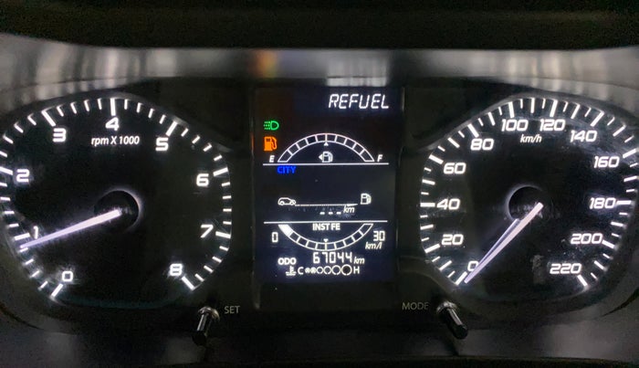 2022 Tata ALTROZ XT PETROL, Petrol, Manual, 67,036 km, Odometer Image