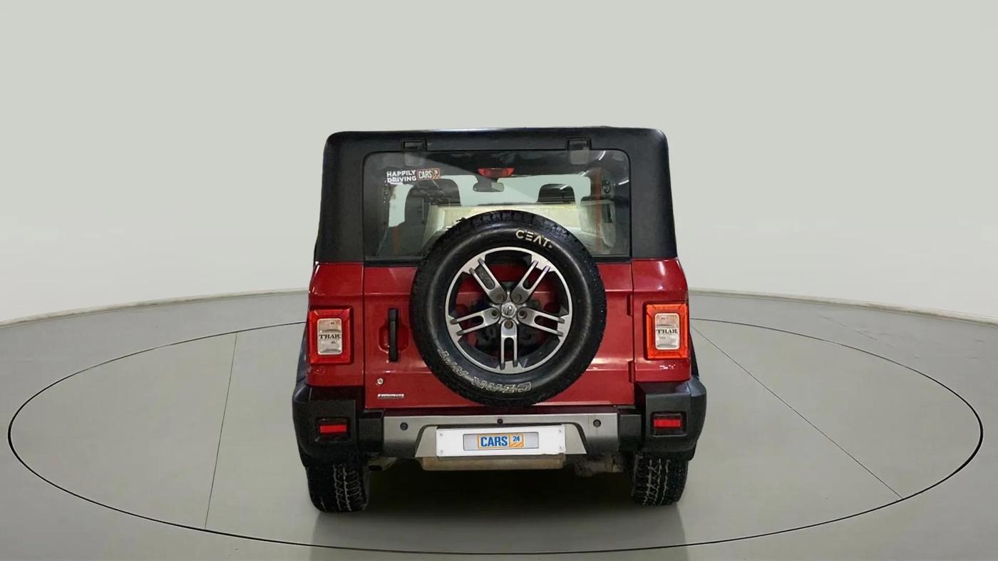 2021 Mahindra Thar LX PETROL HT 4WD AT, Petrol, Automatic, 29,971 km, Back/Rear