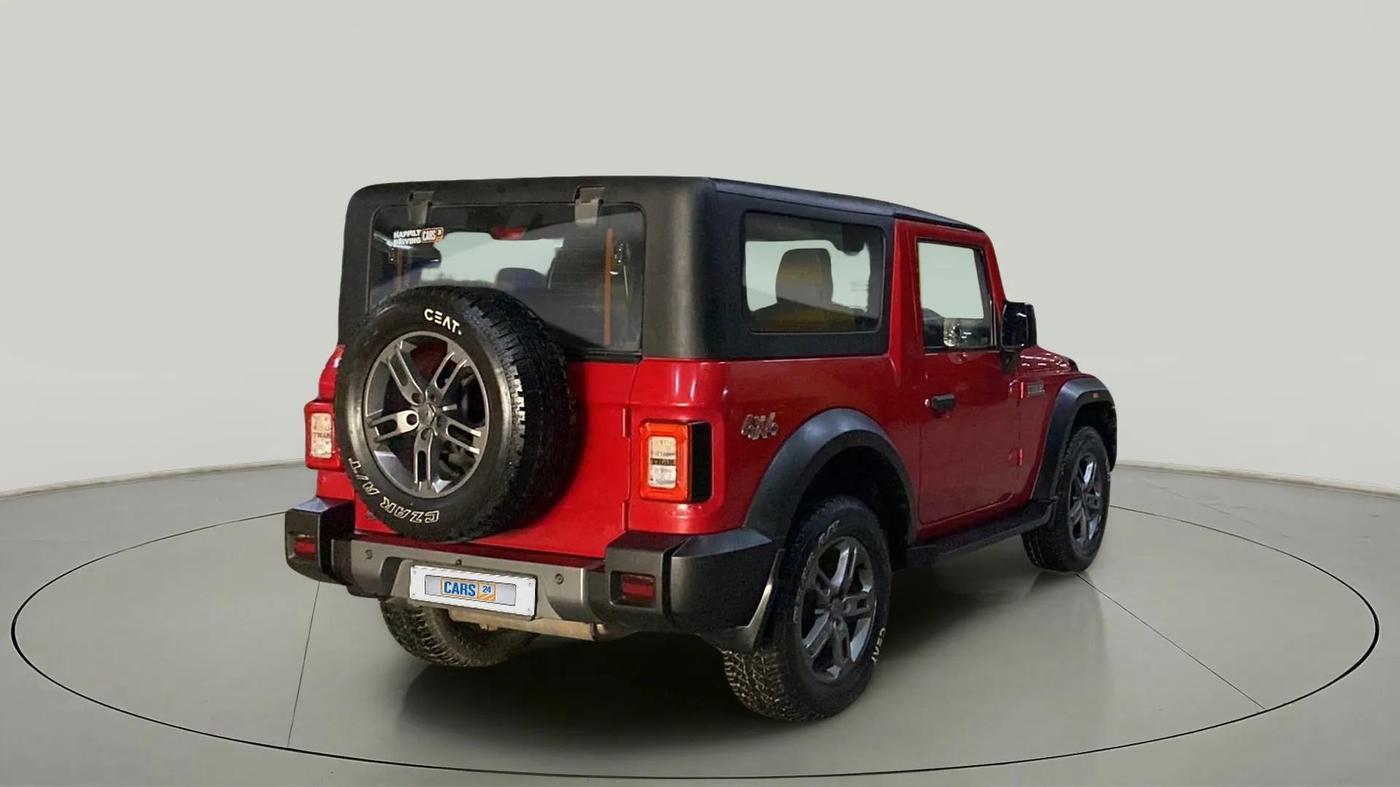 2021 Mahindra Thar LX PETROL HT 4WD AT, Petrol, Automatic, 29,971 km, Right Back Diagonal