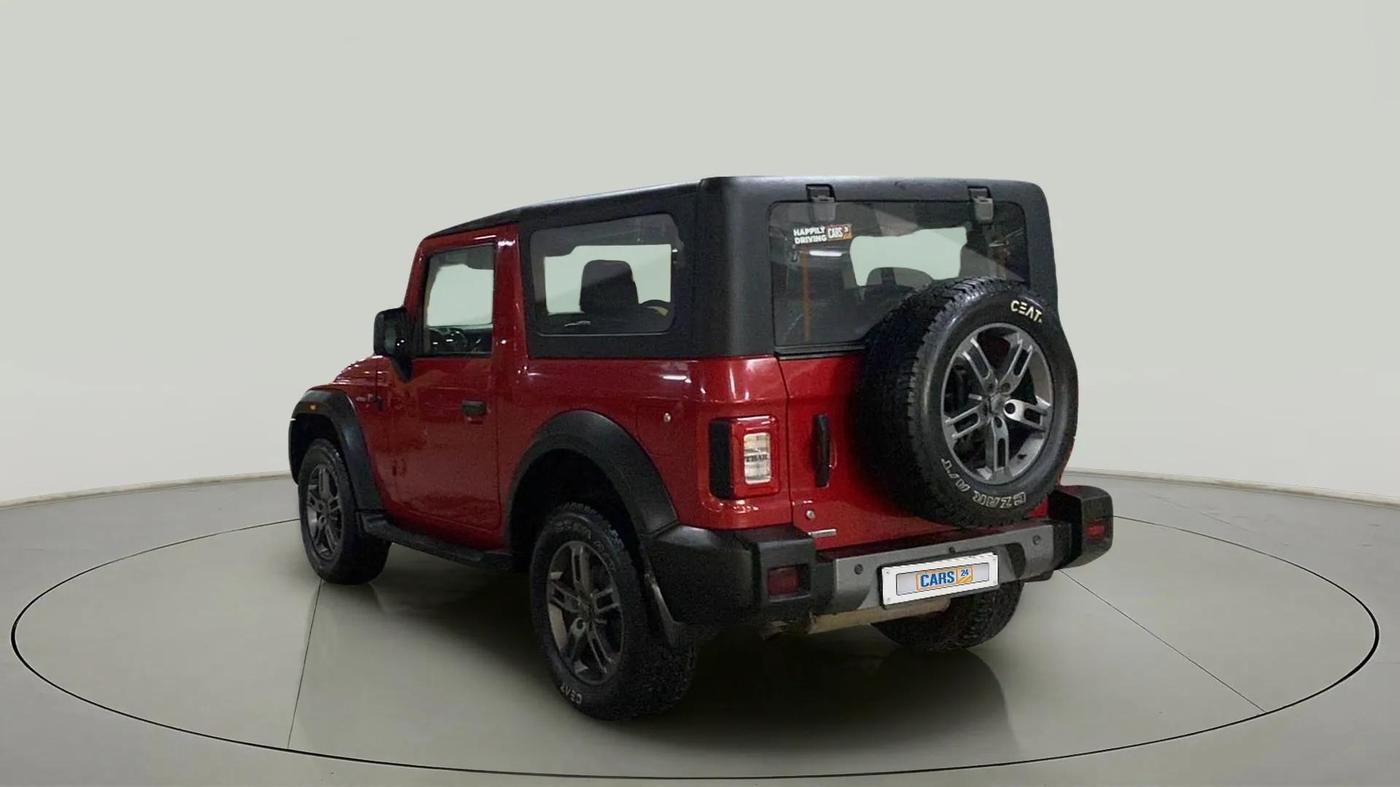 2021 Mahindra Thar LX PETROL HT 4WD AT, Petrol, Automatic, 29,971 km, Left Back Diagonal