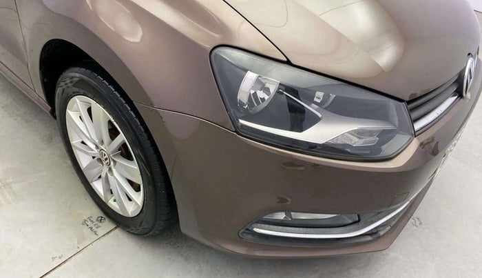 2017 Volkswagen Polo HIGHLINE1.2L, Petrol, Manual, 53,332 km, Front bumper - Minor scratches