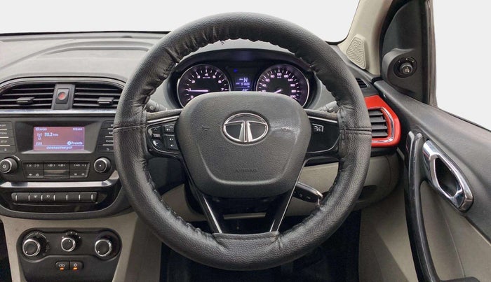 2018 Tata Tiago XZA PETROL, Petrol, Automatic, 91,834 km, Steering Wheel Close Up