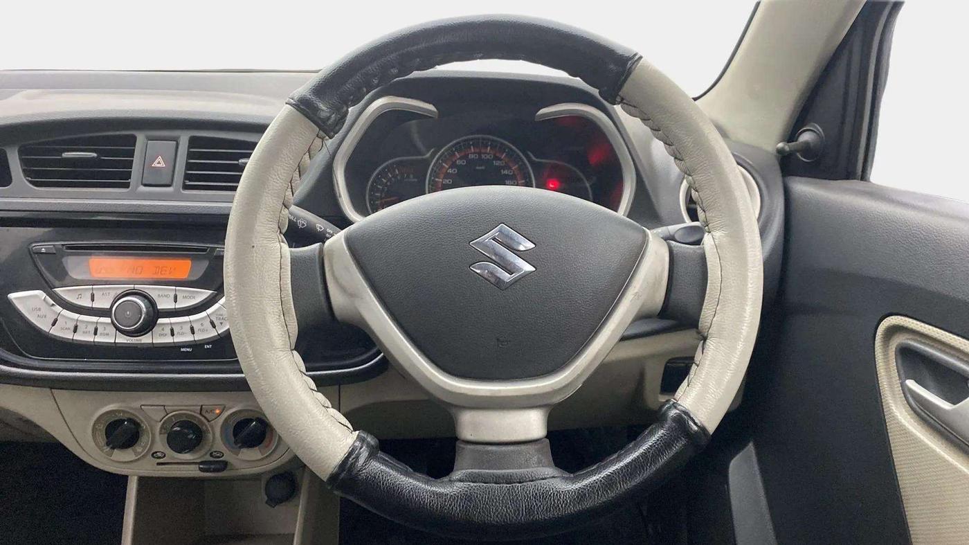 2016 Maruti Alto K10 VXI, Petrol, Manual, 76,720 km, Steering Wheel Close Up