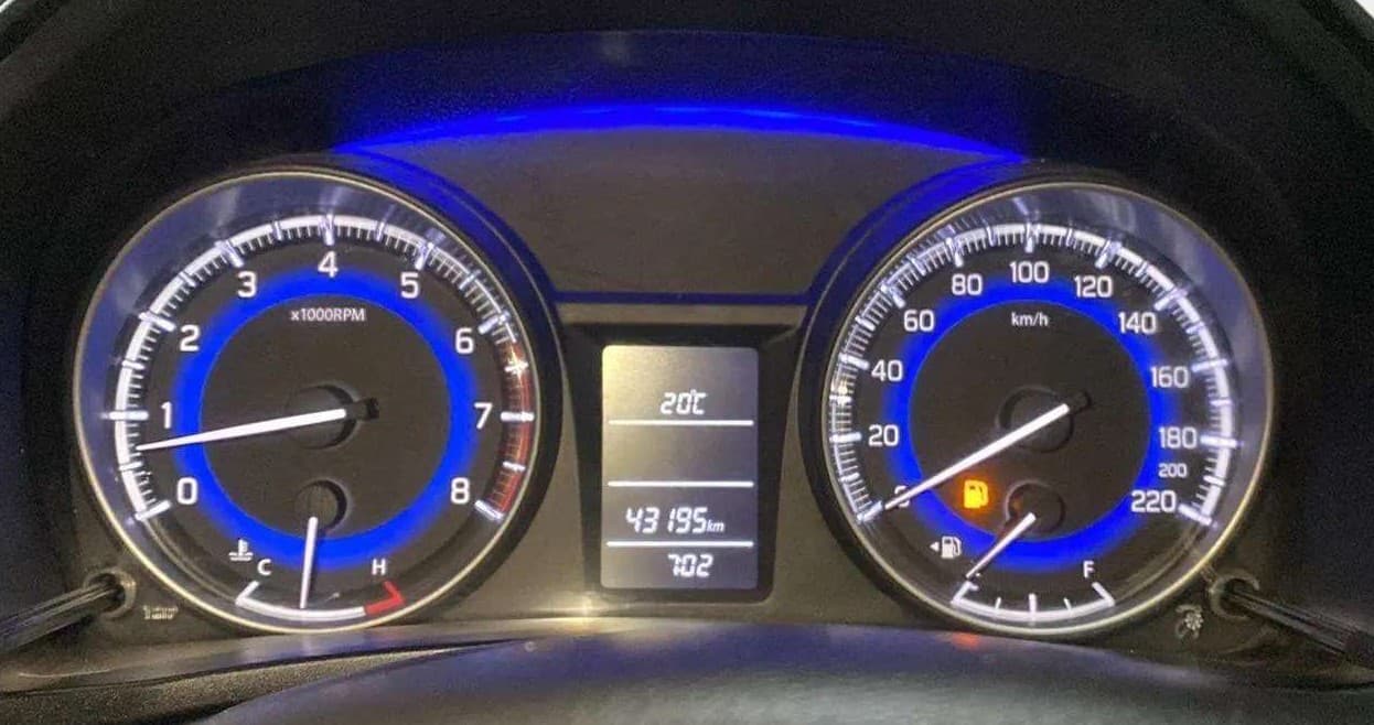 2018 Maruti Baleno DELTA PETROL 1.2, Petrol, Manual, 43,214 km, Odometer Image