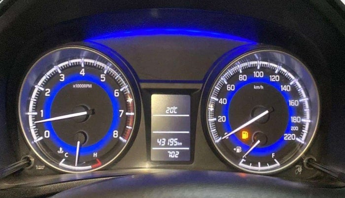 2018 Maruti Baleno DELTA PETROL 1.2, Petrol, Manual, 43,214 km, Odometer Image