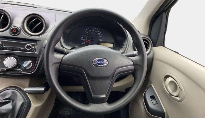 2016 Datsun Go Plus T, Petrol, Manual, 57,975 km, Steering Wheel Close Up