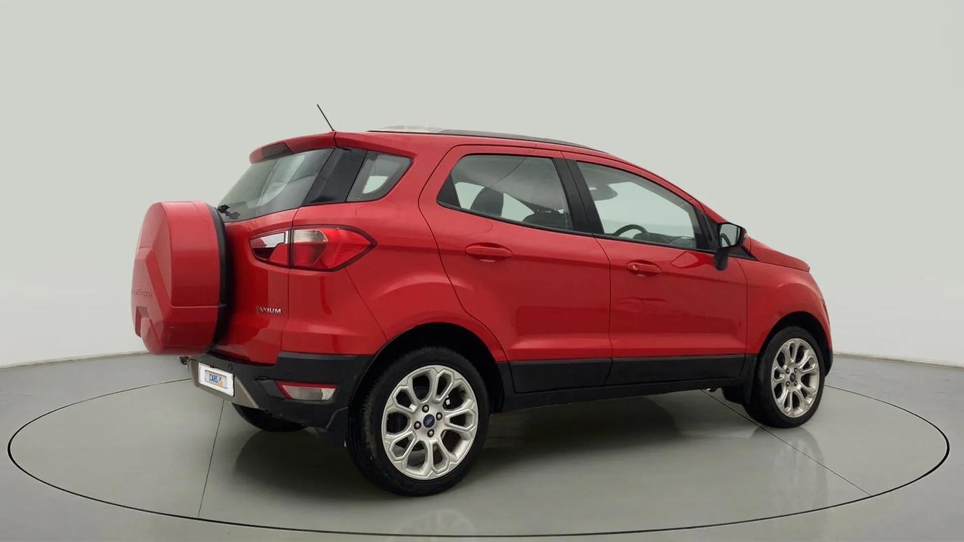 2018 Ford Ecosport TITANIUM + 1.5L PETROL AT, Petrol, Automatic, 85,691 km, Right Back Diagonal