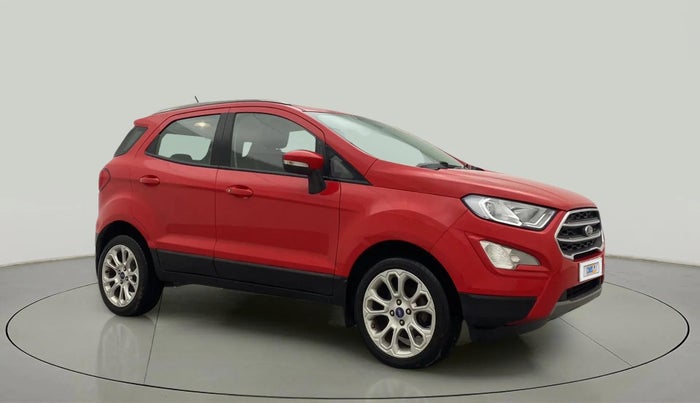 2018 Ford Ecosport TITANIUM + 1.5L PETROL AT, Petrol, Automatic, 85,691 km, Right Front Diagonal