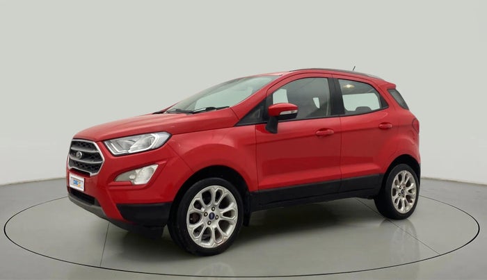 2018 Ford Ecosport TITANIUM + 1.5L PETROL AT, Petrol, Automatic, 85,691 km, Left Front Diagonal