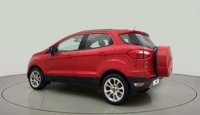 2018 Ford Ecosport TITANIUM + 1.5L PETROL AT, Petrol, Automatic, 85,691 km, Left Back Diagonal