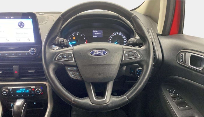 2018 Ford Ecosport TITANIUM + 1.5L PETROL AT, Petrol, Automatic, 85,691 km, Steering Wheel Close Up