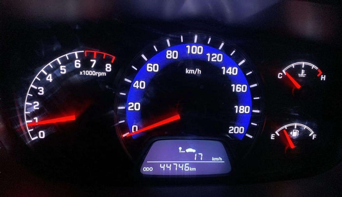 2015 Hyundai Xcent S (O) 1.2, Petrol, Manual, 44,867 km, Odometer Image