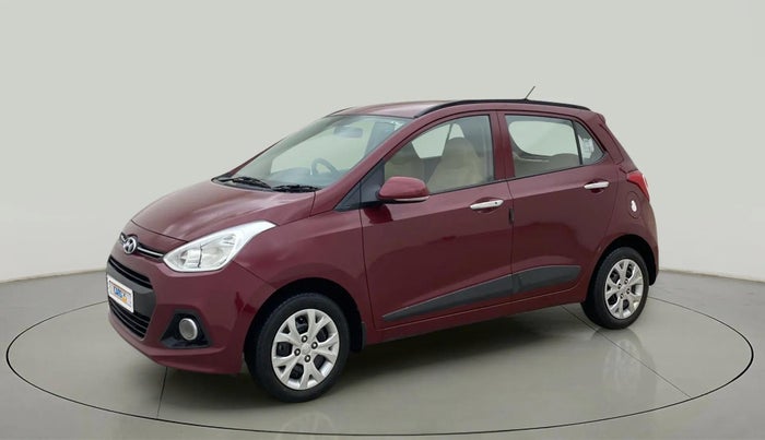 2014 Hyundai Grand i10 SPORTZ 1.2 KAPPA VTVT, Petrol, Manual, 33,222 km, Left Front Diagonal