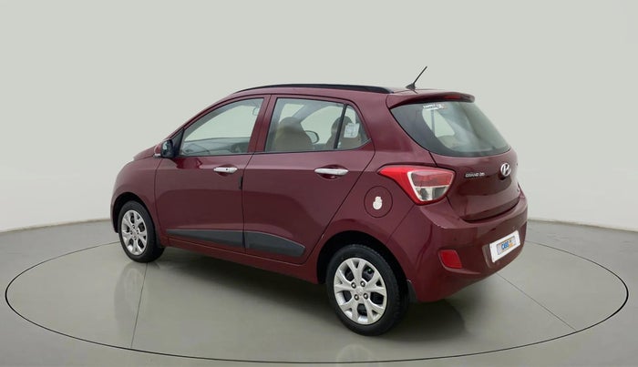 2014 Hyundai Grand i10 SPORTZ 1.2 KAPPA VTVT, Petrol, Manual, 33,222 km, Left Back Diagonal