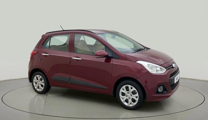 2014 Hyundai Grand i10 SPORTZ 1.2 KAPPA VTVT, Petrol, Manual, 33,222 km, Right Front Diagonal