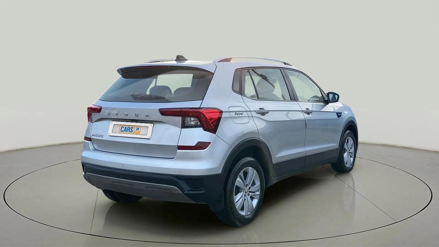 2022 Skoda KUSHAQ AMBITION 1.0L TSI MT, Petrol, Manual, 25,095 km, Right Back Diagonal