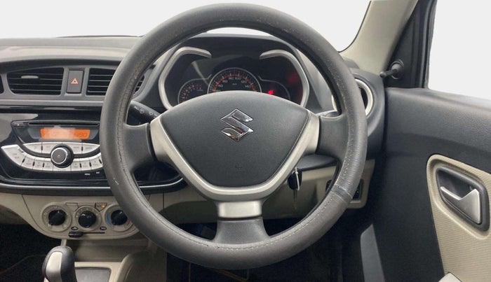 2016 Maruti Alto K10 VXI AMT, Petrol, Automatic, 52,480 km, Steering Wheel Close Up