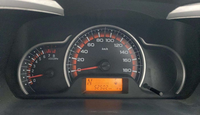 2016 Maruti Alto K10 VXI AMT, Petrol, Automatic, 52,480 km, Odometer Image