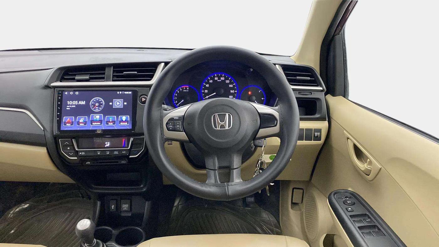 2017 Honda Amaze 1.2L I-VTEC S, Petrol, Manual, 49,516 km, Steering Wheel Close Up